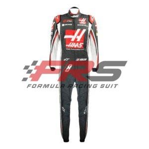 2017 Romain Grosjean F1 Racing Suit