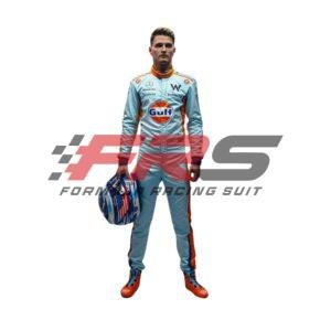 2023 Logan Sargeant Gulf Singapore GP F1 Racing Suit