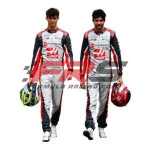 2025 F1 Racing Costume Worn By Esteban Ocon And Oliver Bearman 200th race look Canadian GP
