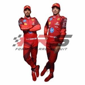 2025 F1 Racing Costume Worn by Charles Leclerc & Lewis Hamilton - Las Vegas GP