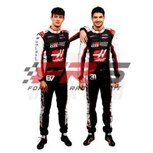 2026 F1 Racing Suit Worn by Esteban Ocon and Oliver Bearman