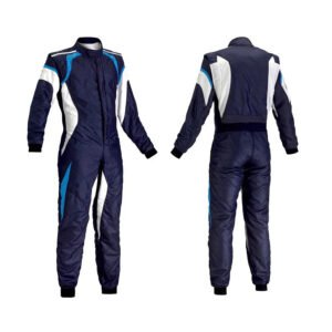 Custom Navy Go Kart Racing Outfit