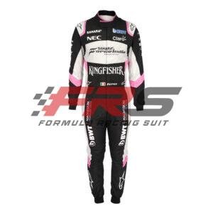 2017 Sergio Perez F1 Racing Suit