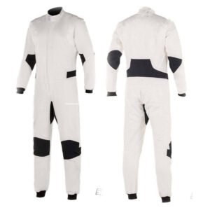 White Kart Racing Costume