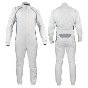 White Karting Racing Costume